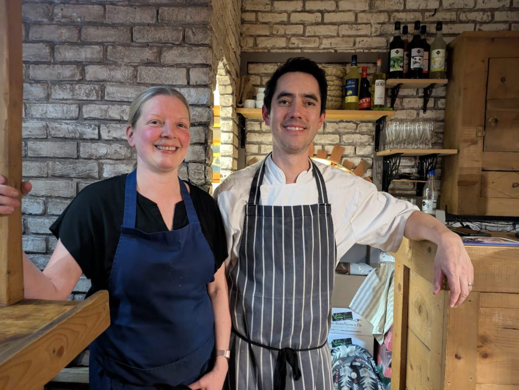 Meet your hosts James and Bex